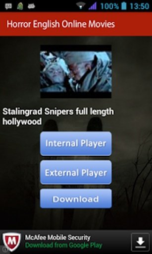 Horror English Online Movies截图2