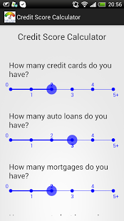 Credit Score Calculator截图3