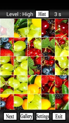 Fruits Games Jigsaw截图10