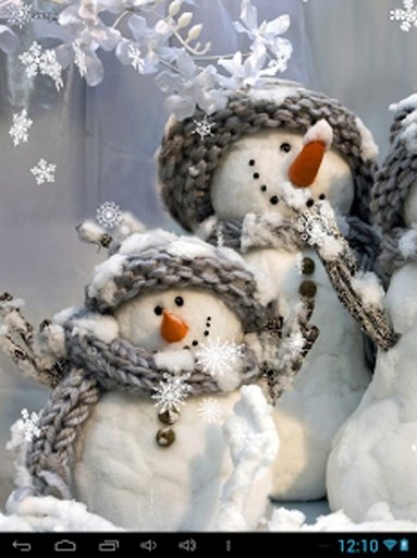 Snowman Live Wallpaper截图2