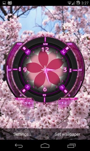 Zen Sakura Live Wallpaper HD截图5