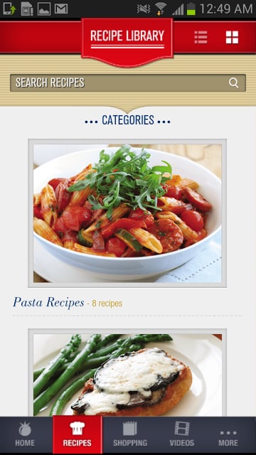 Mutti Italian Cookbook截图1
