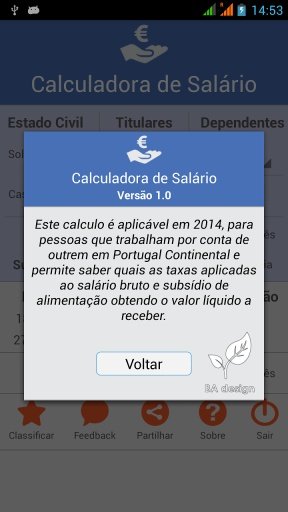 C&aacute;lculo do Sal&aacute;rio L&iacute;quido截图2