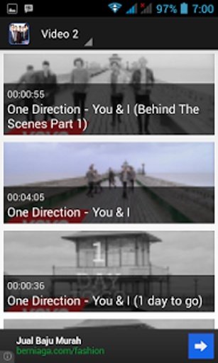 Video One Direction Best Songs截图2