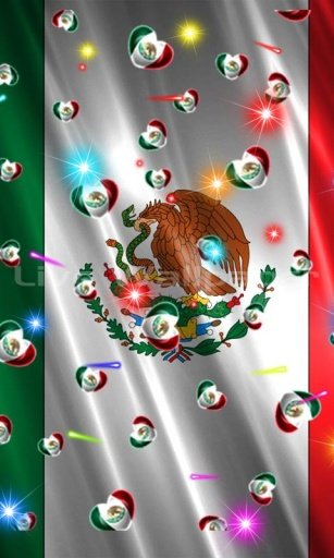 Mexico Flag Heart截图3