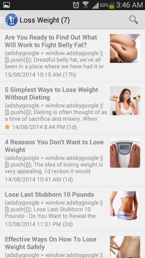 Weight Loss Advices截图3