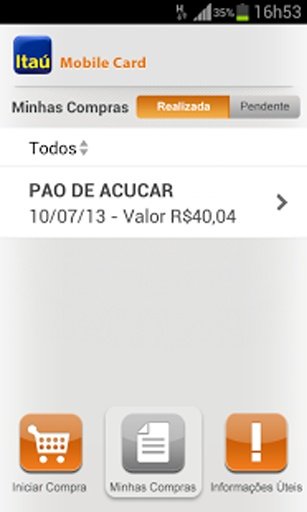 Ita&uacute; Mobile Card截图9