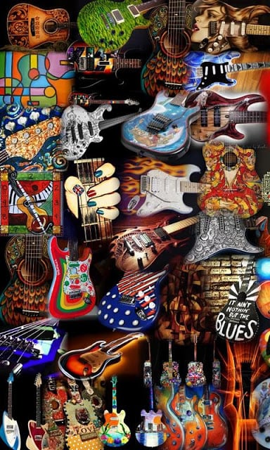 Guitar Collage Live Wallpaper截图6