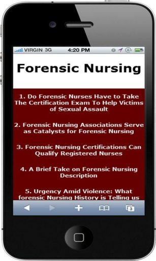 Forensic Nursing截图6