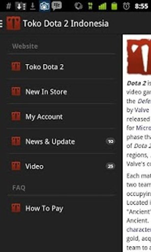 Toko Dota 2 Indonesia截图1