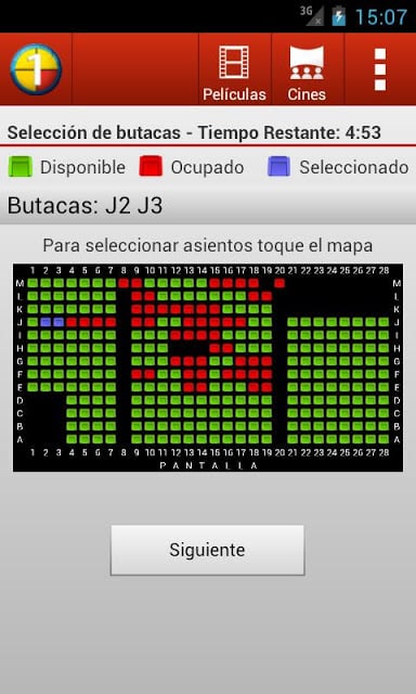 Cines Unidos截图3