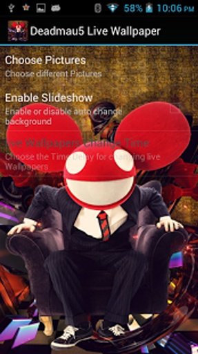 Deadmau5 Live Wallpaper截图4