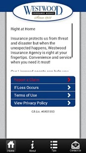 Westwood Insurance Agency App截图1