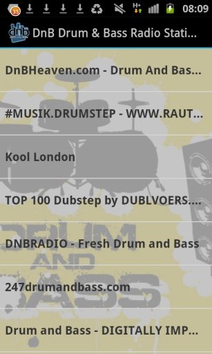 DnB Drum & Bass Radio Stations截图3