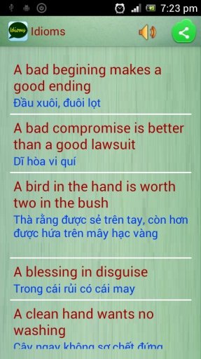 English Idioms截图2