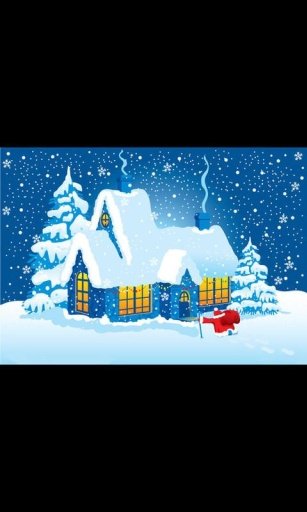 Christmas Snow Man LWP截图5