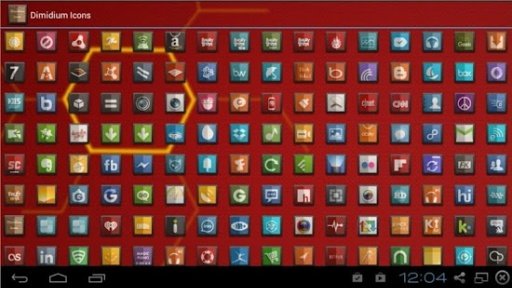 DIMIDIUM ICONS FREE APEX NOVA截图3