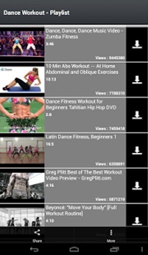 Dance fitness workout videos截图10