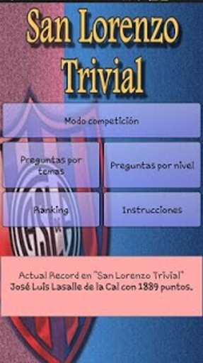 San Lorenzo Trivial截图3