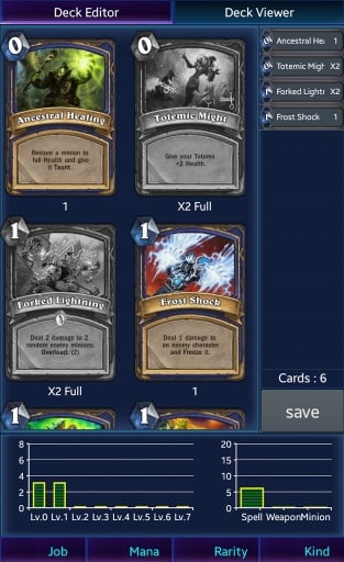 DeckBuilder: Hearthstone截图4