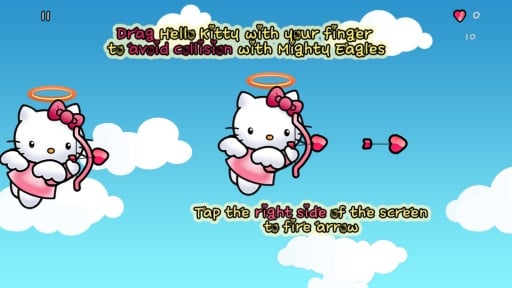 Hello Kitty Flying Game截图1