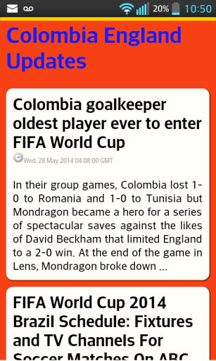 Colombia England截图2