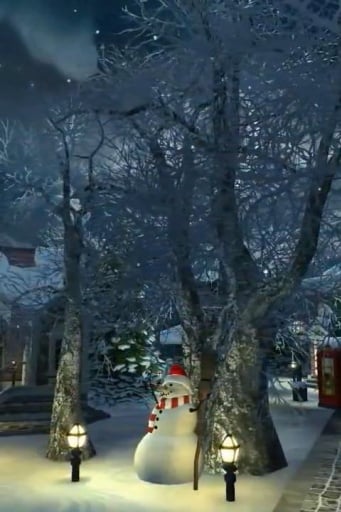 Winter Village 3D Live Wallpap截图4