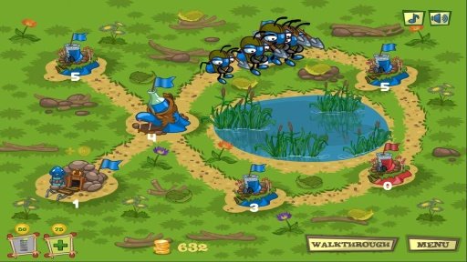 Ants Warriors - Tower Defense Game截图2