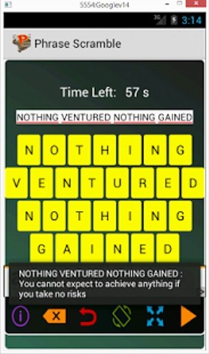 Phrase Scramble截图3