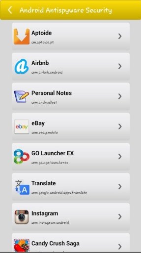 Android Antispyware Security截图4