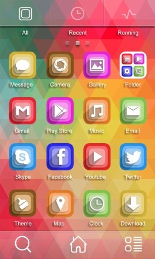 Brilliant Color GO Theme截图4