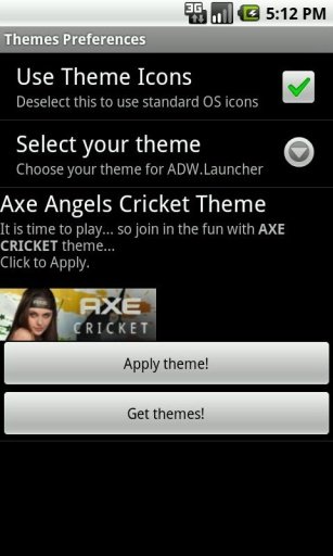 Axe Angel Cricket Theme截图2