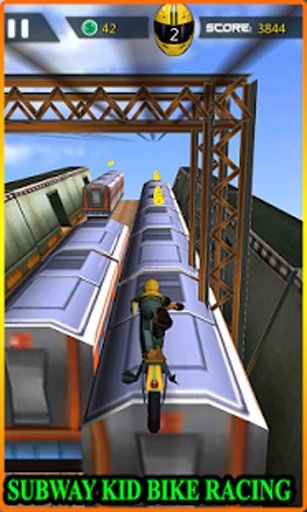 Subway Kid Bike Racing截图3