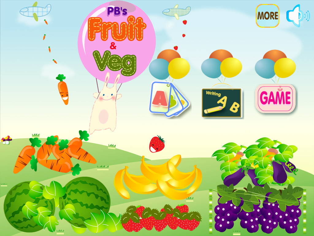 ABC Fruit Veg Flashcard Write截图1