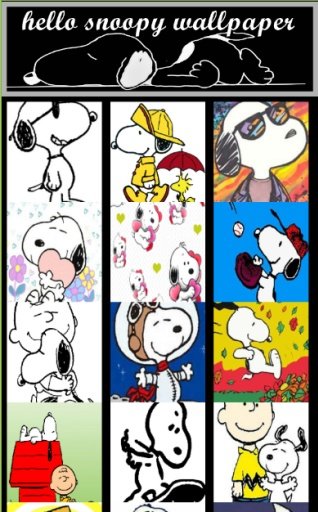 Hello Snoopy Wallpaper截图3