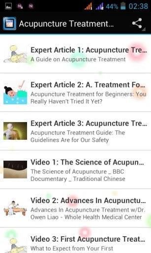 Acupuncture Treatment Tips截图1