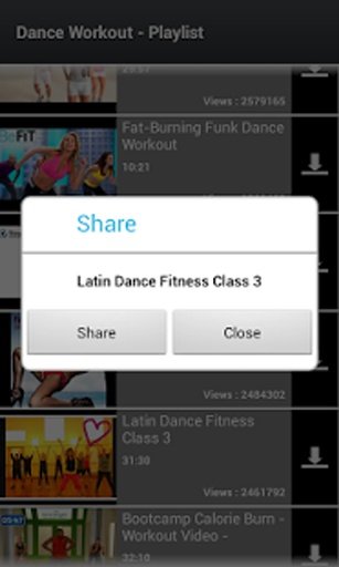 Dance fitness workout videos截图4