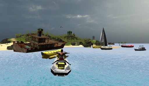 Powerboat Simulator 3D截图2