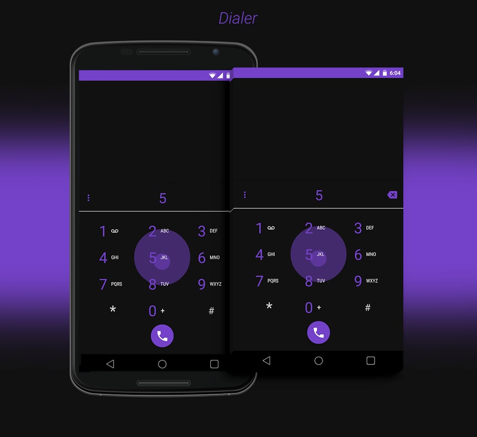 DarkOut Purple CM12/CM11 Theme截图2