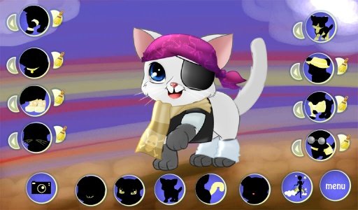 Marie Fancy Whiskers at Twilight - Dress Up - FREE截图6