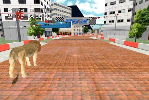 Animal Racing: Lion King截图1