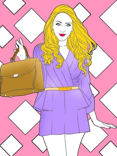 Violetta Coloring截图1