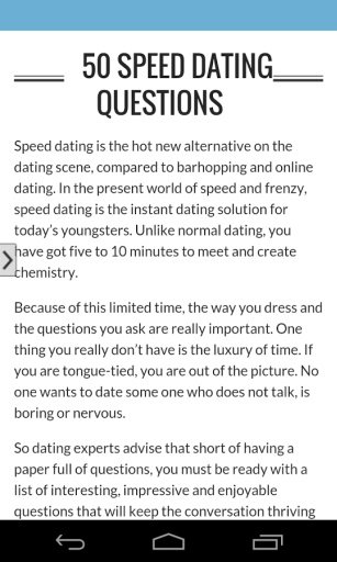 50 Speed Dating Questions截图5