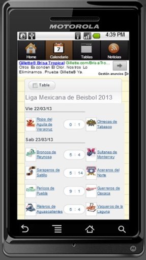 LIGA MEXICANA DE B&Eacute;ISBOL截图2