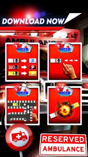 AMBULANCE - FREE PARKING GAMES截图1