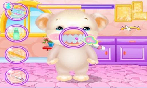 Little Bear Bath&amp;Care Game截图4