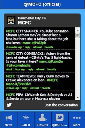 Manchester City FC News截图2