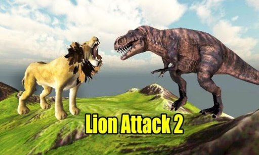 野生狮子攻击3D模拟器2截图1