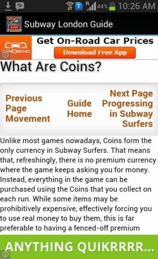 Subway London Guide截图1