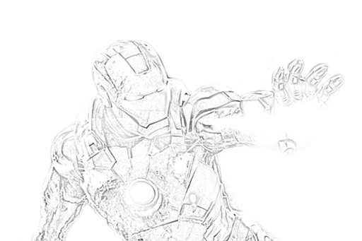 Iron Man 3 Sketch Wallpaper截图3